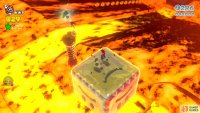 The Stamp will be above a Hammer Bro on a pillar