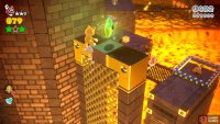 You will need the Cat Suit in order to climb the bridge for the second Green Star