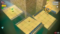 The third Green Star will be in the swinging platform section near the end