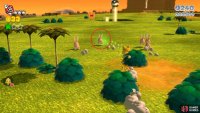 Catch the rabbit glowing green to get the second Green Star