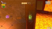 Bust through the bricks at the base of the wall to find the third Green Star