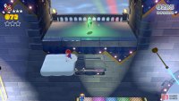 The first Green Star is above the first seesaw with a spiked roller
