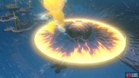 Keep an eye out for the shockwave when Bowser slams into the ground