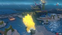 Try to use the islands as cover