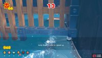 Make sure you dive underneath the openings for each gate to have easier access to the boost pads