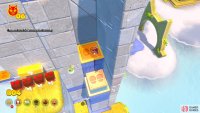 The Jump Panels will bounce you up in the air when jumping from them