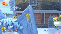 The first kitten is on top of the gate leading to Clawswipe
