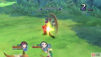 Normal attacks can differ, depending on the direction held on the left stick.