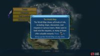 You’ll receive the world map whenever you leave Orlen Woods.