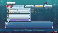 When controlling the character, you can only have four B-Artes equipped at a time.