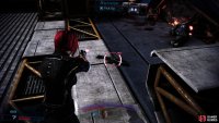 Grab the M-8 Avenger - a more worthy weapon than the pistol you started with,
