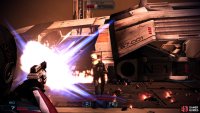 After preventing the gynoid’s escape, you’ll have to gun it down as it charges - just aim for the head and fire until it falls.