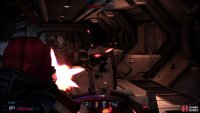 If you’ve got good aim, you can always just shoot through the vision slot on the front of their shields.