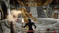 You should be able to avoid most of the Centurion’s attacks by making use of the space around you.