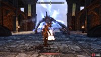 You can goad Odahviing backwards into the trap after you’ve used Dragonrend.