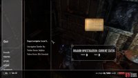 Take the documents from the chest in the second building.