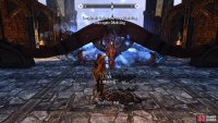 The trap will eventually fall on Odahviing, giving you a chance to interrogate him.