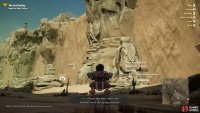 There are some impressive sights in the desert, including sandfalls
