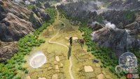 Between battles you can roam the world map in search of resources, optional battles, cities and allies to chat with.