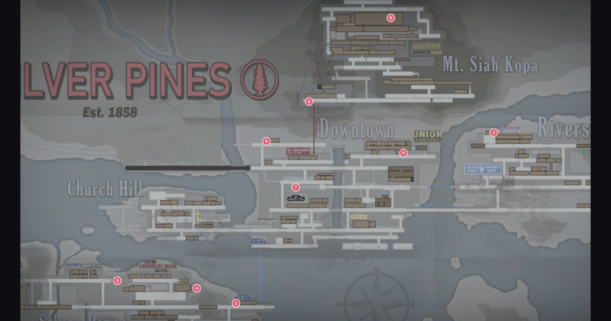 All 9 Inventory Upgrade Locations | Silver Pines Map | Gamer Guides®
