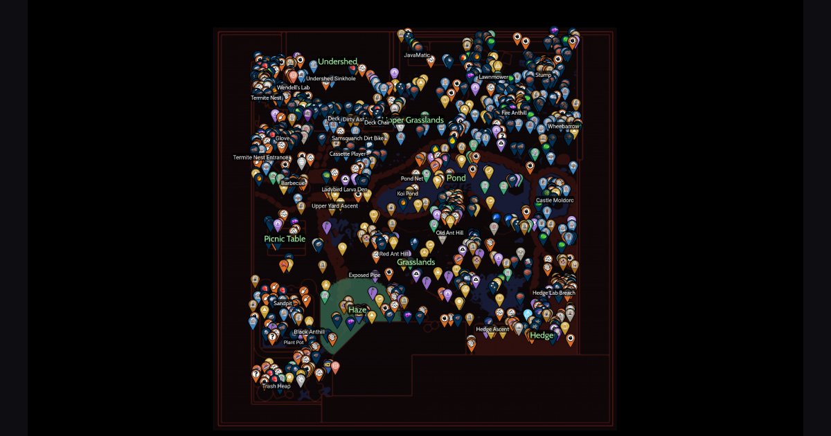 Grounded Interactive Maps List | Gamer Guides®
