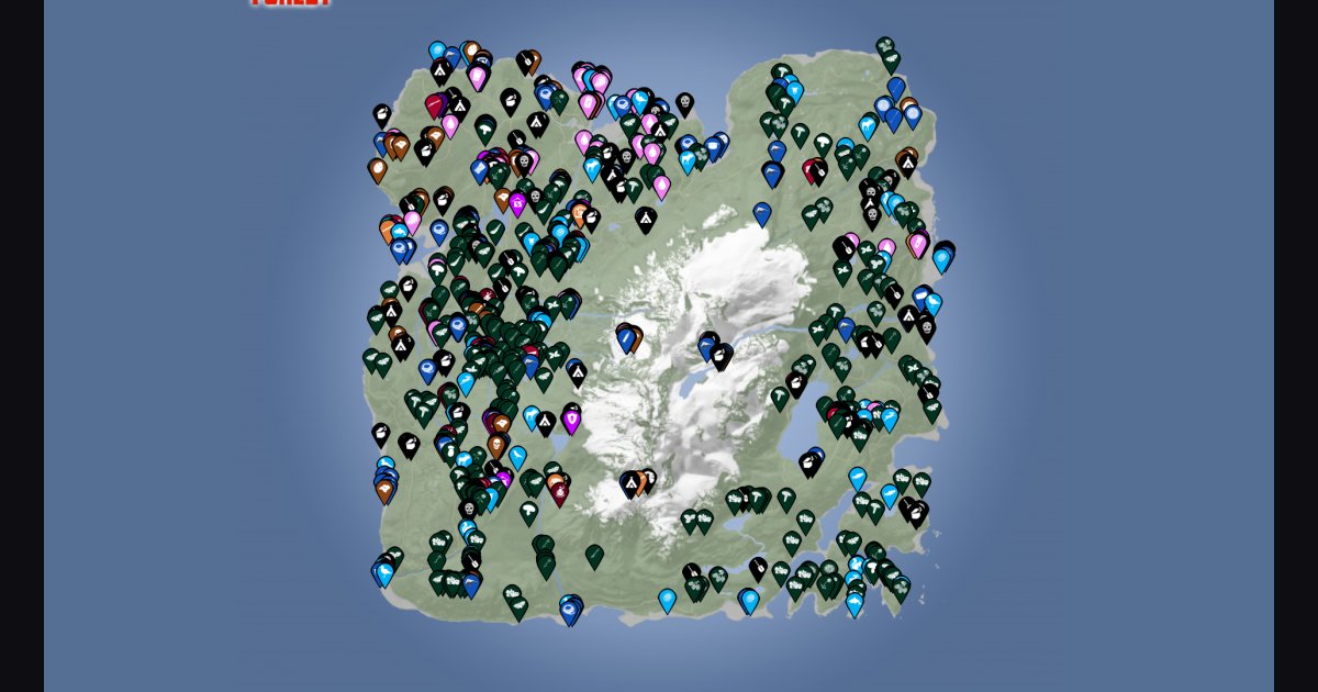Sons of the Forest Interactive Maps List | Gamer Guides®