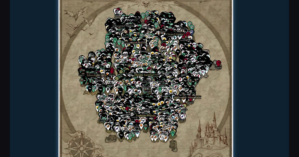 V Rising Interactive Maps List | Gamer Guides®