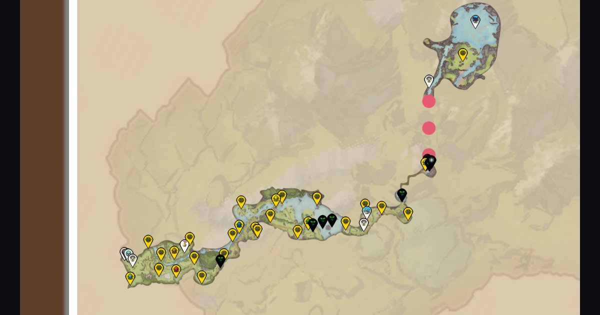 Floating Isle of Ulul Interactive Map - Visions of Mana | Gamer Guides®
