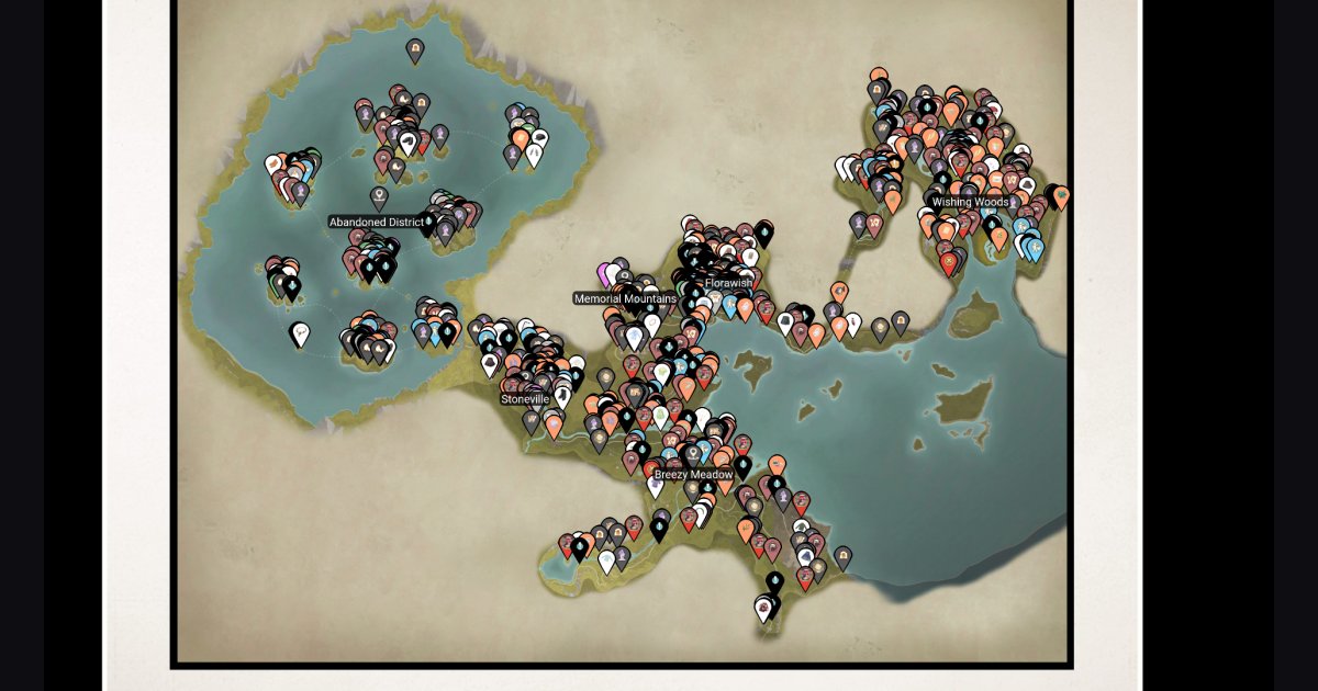 Infinity Nikki Interactive Maps List | Gamer Guides®