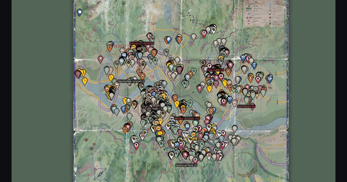 Dying Light: The Beast Interactive Maps List | Gamer Guides®