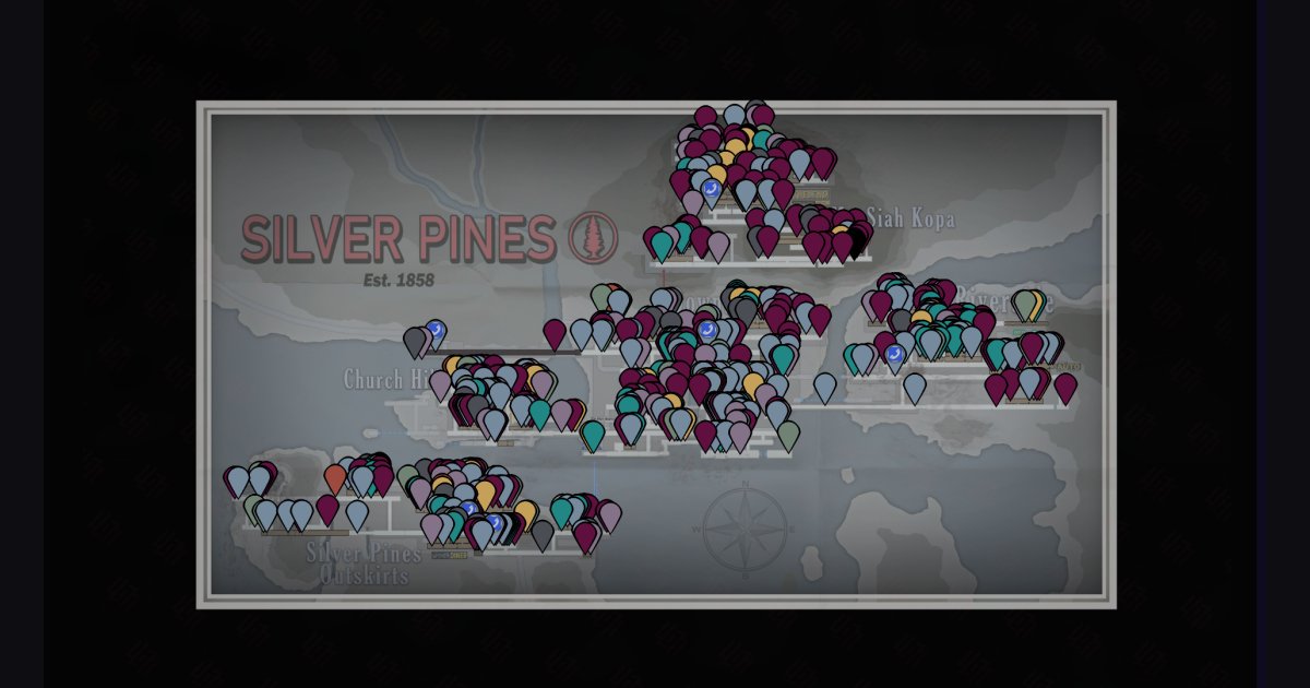 Silver Pines Maps | Gamer Guides®