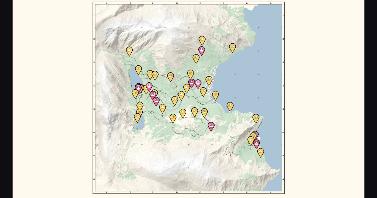 Over the Hill Maps: All 2 Interactive Maps | Gamer Guides®